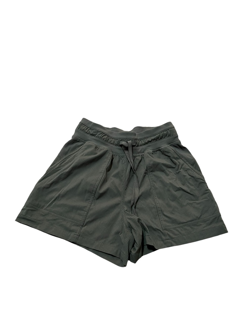 Lululemon Dance Studio HR Short 3.5” Army Green Size 2 Lightweight Active Shorts